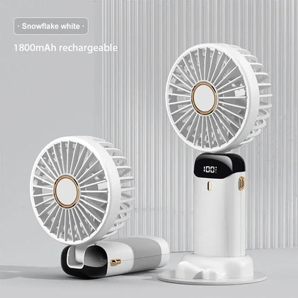 Zhopu BreezeFlex Pro – Ventilador portátil plegable de 5 velocidades