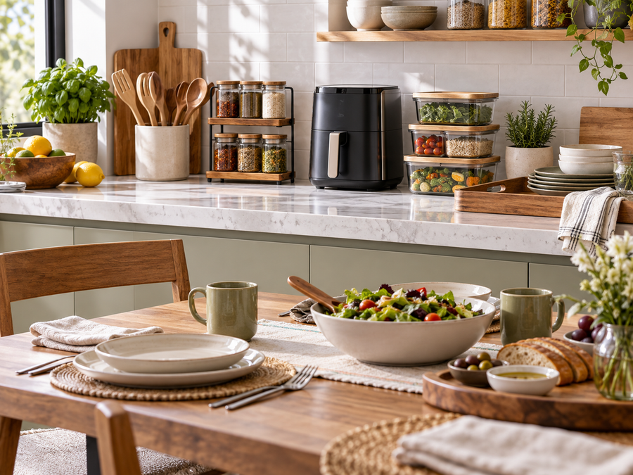 Cocina y comedor