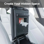 Kit organizador de consola 4 piezas para Tesla Model 3 2017–2023 y Model Y 2021–2024