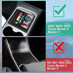 Kit organizador de consola 4 piezas para Tesla Model 3 2017–2023 y Model Y 2021–2024