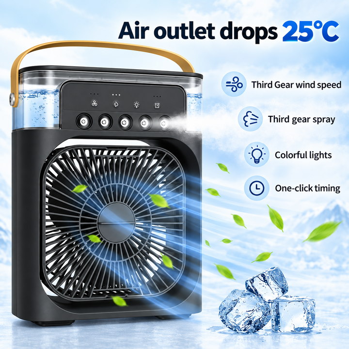 Zhopu FrostAir Pro – Enfriador de aire portátil 3 en 1