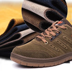 Zapatos casuales de gamuza para hombre – estilo retro antideslizante