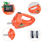 Kit de gato hidráulico eléctrico 12 V de 5 toneladas con compresor y llave de impacto