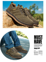Zapatos casuales de gamuza para hombre – estilo retro antideslizante