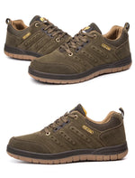 Zapatos casuales de gamuza para hombre – estilo retro antideslizante
