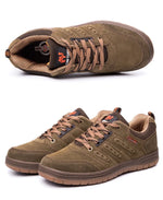 Zapatos casuales de gamuza para hombre – estilo retro antideslizante