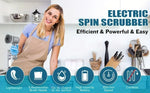 Cepillo giratorio eléctrico 5 en 1 – recargable para baño, cocina y azulejos