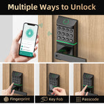 Viladepot – Smart Lock with Fingerprint, App, Passcode & Touch Keypad