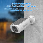 ANRAN 2K – cámara de seguridad solar WiFi 3/5MP con visión nocturna a color