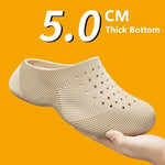 Zuecos EVA de suela gruesa para hombre – playa y jardín
