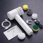 Cepillo eléctrico inalámbrico multiuso para hogar – cocina, baño y limpieza profunda