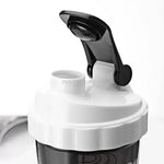 Shaker deportivo 3 en 1 para proteína – 550 ml con compartimentos