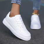 Tenis minimalistas blancos unisex – suela antideslizante