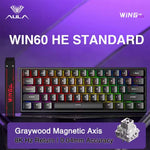 AULA WIN60/WIN68 HE – Magnetic Gaming Keyboard with Rapid Trigger, RGB & 8K