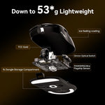 ATK Dragonfly A9 Pro Max – mouse gamer inalámbrico PAW3395, 57 g y 8K