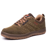 Zapatos casuales de gamuza para hombre – estilo retro antideslizante