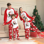 Pijamas familiares navideños con Santa – set de 2 piezas