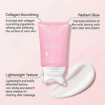 Bálsamo facial Pink Collagen PDRN con rodillo Gua Sha – hidratación y cuidado diario