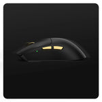 MCHOSE K7 V2 – mouse gamer inalámbrico PAW3955, 50K DPI, Dual 8K y base de carga