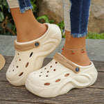 Women's Chunky EVA Clogs – Thick Outdoor Platform