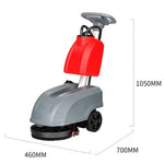 Fregadora eléctrica compacta Walk-Behind para pisos y baldosas