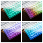 XVX M67 JadeStone – teclado mecánico inalámbrico 65% tri-modo, Gasket y RGB