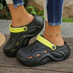 Women's Chunky EVA Clogs – Thick Outdoor Platform