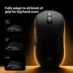 ATK Dragonfly A9 Pro Max – mouse gamer inalámbrico PAW3395, 57 g y 8K