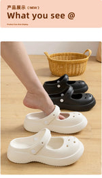 Women's Platform Clogs – Breathable Beach & Outdoor Sandals