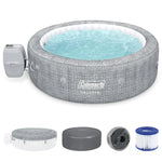 SaluSpa Sicily EnergySense – jacuzzi inflable inteligente para 5–7 personas con AirJet