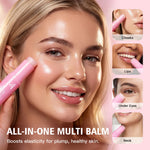 PDRN Pink Collagen Multi Balm – Hydrating Stick for Cheeks, Eyes, Lips & Neck