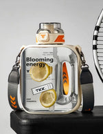 TKK – botella deportiva Tritan resistente al calor – 1 L, 1.6 L y 2 L