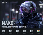 OneOdio EKSA MaKo BT – Low-Latency 20 ms Wireless Gaming Headset