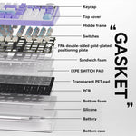 AJAZZ AK980 – 98% Wireless Gasket Mechanical Keyboard, RGB & Hot-Swap