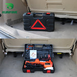 KUNFINE 12 V 120 W 5-Ton Portable Electric Car Jack