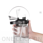 Botella deportiva de gran capacidad con pajilla – 1.5 L a 3.8 L
