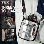 TKK – botella deportiva Tritan resistente al calor – 1 L, 1.6 L y 2 L
