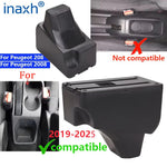 Reposabrazos con almacenamiento para Peugeot 208 / 2008 2019–2025