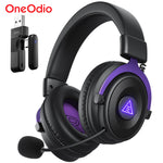 OneOdio EKSA E900 WT – audífonos gamer tri-modo RGB con micrófono y hasta 80 h