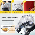 Portable Automatic Hot Air Popcorn Maker – Oil-Free