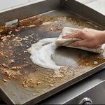 Baking Pan Cleaner Spray Heavy Duty Grill BBQ Oven Degreaser Powerful Oil Stain Removal Portable Cookware Cleaning 120ml