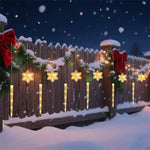 USB LED Snowflake & Icicle Curtain Lights