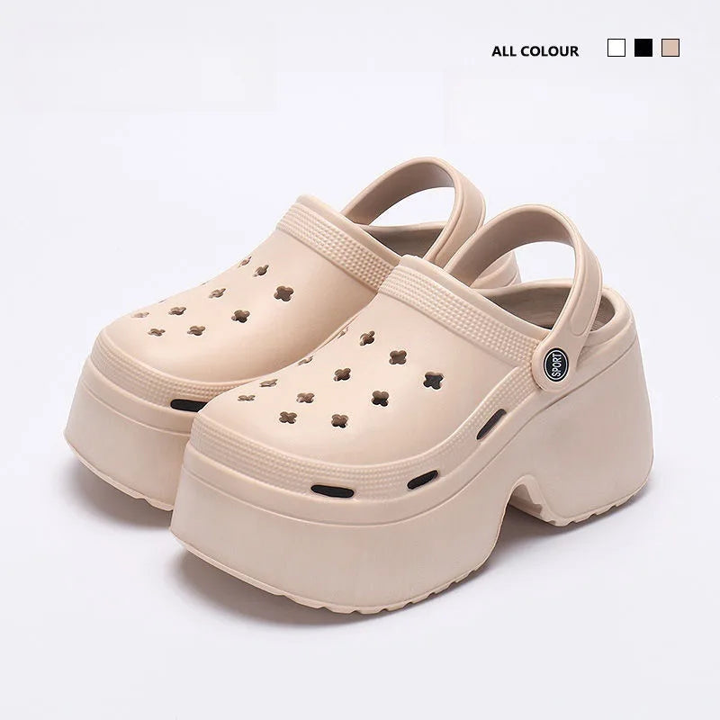 Zuecos EVA de plataforma para mujer – playa y uso casual