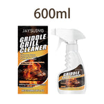 Baking Pan Cleaner Spray Heavy Duty Grill BBQ Oven Degreaser Powerful Oil Stain Removal Portable Cookware Cleaning 120ml