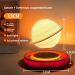 Lámpara magnética levitante – Saturno, Luna y bombilla