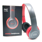P47 – audífonos Bluetooth 5.0 inalámbricos plegables para música y gaming casual