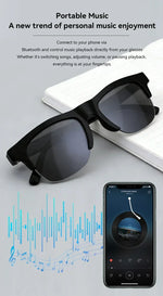 Lenovo – gafas inteligentes AI con Bluetooth, llamadas, música y control táctil