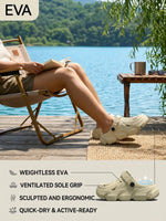 Zuecos EVA estilo mecha para hombre – suela gruesa y cómoda