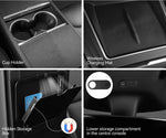 Kit organizador de consola para Tesla Model 3 / Y / YL Highland y Juniper 2025–2026