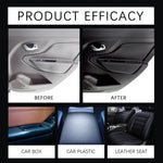 Spray restaurador para interior de auto 100 ml – tablero, plástico y cuero